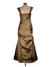 VM Collections 100% Polyester Brown Cocktail Dress Size 12 - photo 2