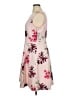 Nine West Floral Pink Cocktail Dress Size 16 - photo 5