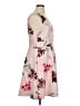 Nine West Floral Pink Cocktail Dress Size 16 - photo 4