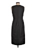 Nine West Solid Black Casual Dress Size 4 - photo 2