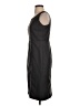 Nine West Solid Black Casual Dress Size 4 - photo 5