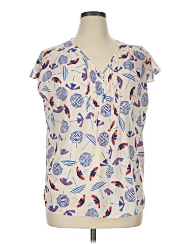 Talbots Short Sleeve Blouse (view 1)