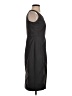 Nine West Solid Black Casual Dress Size 4 - photo 4