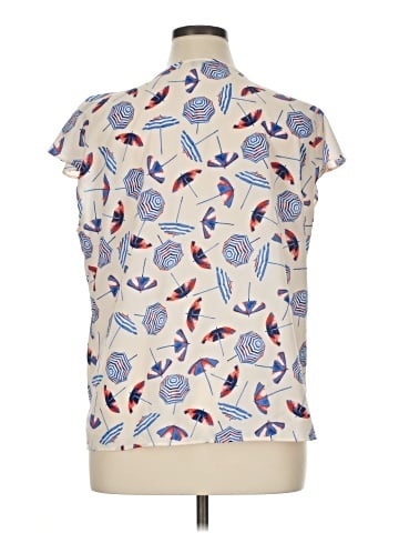 Talbots Short Sleeve Blouse (view 2)