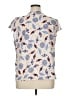 Talbots 100% Polyester Ivory Short Sleeve Blouse Size XL - photo 2