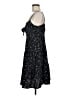 LUCCA 100% Polyester Stars Black Cocktail Dress Size M - photo 5