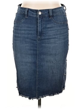 Celebrity Pink Denim Skirt (view 1)