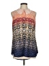 CAbi 100% Polyester Blue Sleeveless Blouse Size M - photo 1