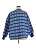 Unbranded Print Blue Pullover Sweater Size XXL (estimated) - photo 2