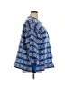 Unbranded Print Blue Pullover Sweater Size XXL (estimated) - photo 4