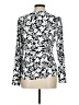 Lands' End Silver Long Sleeve Blouse Size M - photo 2