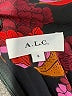 A.L.C. Print Black Cocktail Dress Size 6 - photo 7