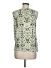 CAbi 100% Rayon Green Sleeveless Blouse Size M - photo 2