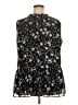 Ann Taylor LOFT 100% Polyester Black Sleeveless Blouse Size 18 - photo 2