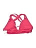 Becca Hearts Pink Swimsuit Top Size S - photo 1
