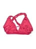 Becca Hearts Pink Swimsuit Top Size S - photo 2
