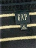 Gap Stripes Black Pullover Sweater Size M - photo 7