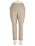 Simply Vera Vera Wang Solid Tan Khakis Size XXL - photo 1