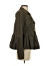 Nicole Miller 100% Polyester Green Trenchcoat Size S - photo 4