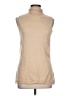 St. John Tan Sleeveless T-Shirt Size L - photo 1