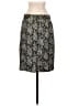 J.Crew Collection Paisley Gray Formal Skirt Size 4 - photo 2
