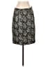 J.Crew Collection Paisley Gray Formal Skirt Size 4 - photo 1