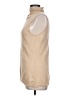 St. John Tan Sleeveless T-Shirt Size L - photo 5