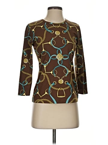 J. McLaughlin 3/4 Sleeve T-Shirt (view 1)