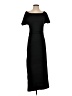 FP BEACH 100% Polyester Solid Black Casual Dress Size XS - photo 1