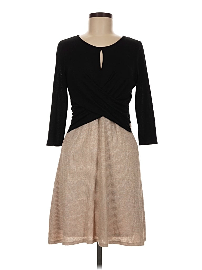 Pre-owned Amadi Casual Dress In Brown