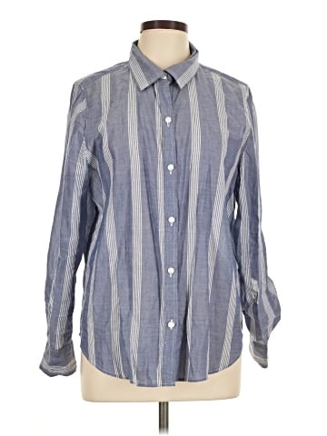 Lola River Long Sleeve Button-Down Shirt (view 1)