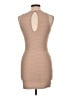 Windsor Solid Tan Cocktail Dress Size L - photo 2