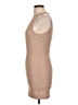 Windsor Solid Tan Cocktail Dress Size L - photo 5