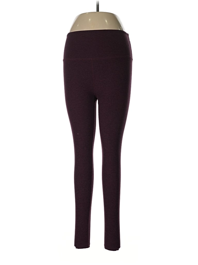 Pre-owned Assorted Brands Active Pants In Burgundy