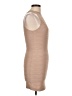 Windsor Solid Tan Cocktail Dress Size L - photo 4