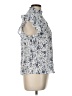 Adiva Blue Short Sleeve Blouse Size L - photo 4