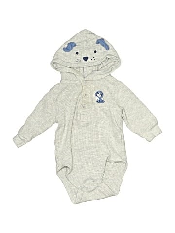 Little Me Long Sleeve Onesie (view 1)