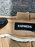 Express 100% Polyester Solid Brown Dress Pants Size 8 - photo 7