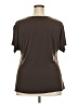 Venezia Brown Short Sleeve Blouse Size 18 - 20 Plus - photo 2