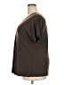 Venezia Brown Short Sleeve Blouse Size 18 - 20 Plus - photo 5