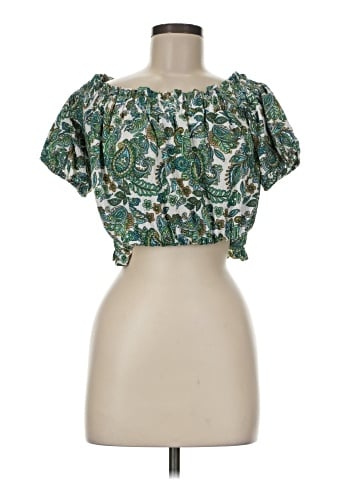 Ann Taylor LOFT Short Sleeve Blouse (view 1)