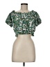 Ann Taylor LOFT Green Short Sleeve Blouse Size M - photo 1