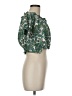 Ann Taylor LOFT Green Short Sleeve Blouse Size M - photo 4
