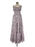 Hutch 100% Polyester Hearts Polka Dots Pink Casual Dress Size M - photo 1