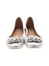 Badgley Mischka Silver Flats Size 8 - photo 2