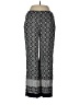 Daniel Rainn 100% Rayon Print Black Casual Pants Size L - photo 1