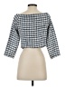 Zara Blue 3/4 Sleeve Blouse Size M - photo 2