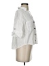 Zara White 3/4 Sleeve Button-Down Shirt Size S - photo 4