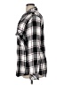 Sanctuary 100% Rayon Plaid Silver Long Sleeve Button-Down Shirt Size XL - photo 5