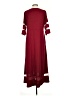 Unbranded Burgundy Casual Dress Size S - photo 2